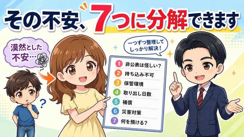 結論:ミニクラの倉庫は「場所が見えない=むしろ守られている」